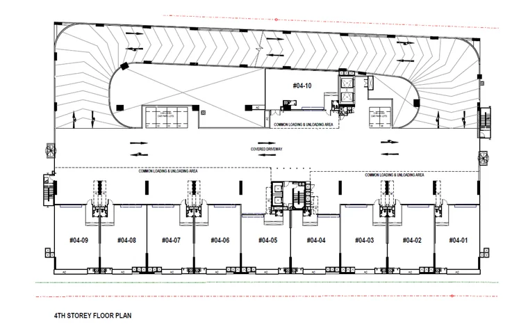 CT FoodNEX 4th Storey — D Unit floor plan