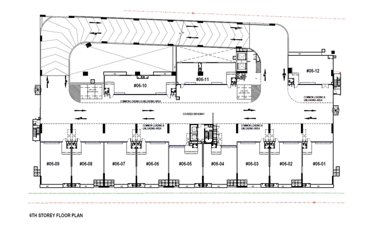 CT FoodNEX 6th Storey — D Unit floor plan