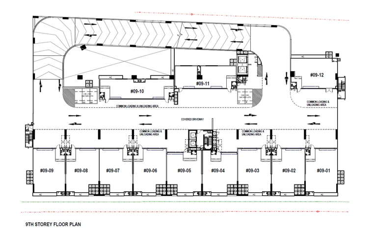 CT FoodNEX 9th Storey — D Unit floor plan