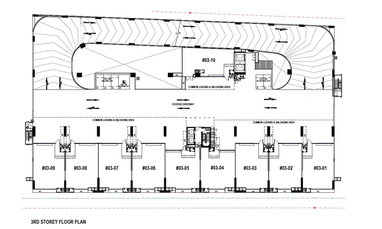 CT FoodNEX 3rd Storey — D Unit floor plan