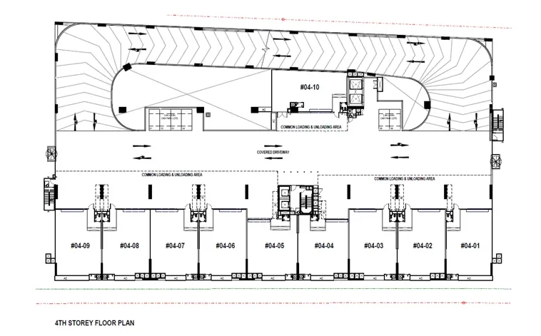 CT FoodNEX 4th Storey — D Unit floor plan