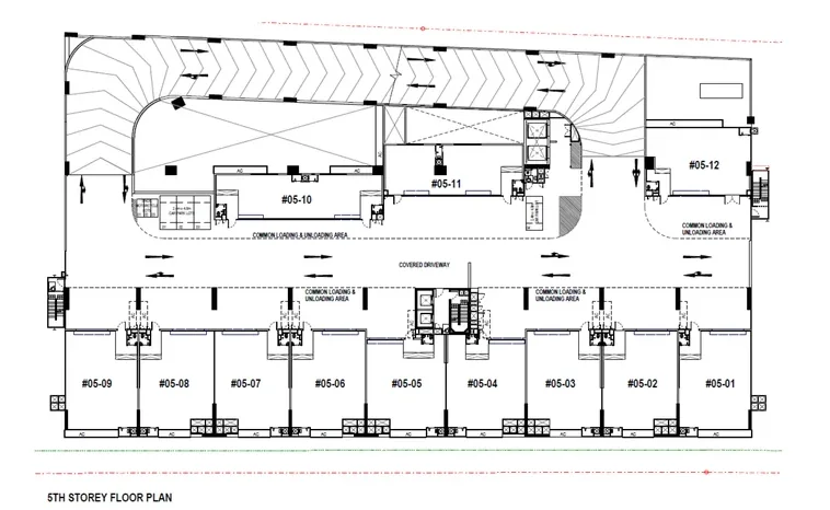 CT FoodNEX 5th Storey — D Unit floor plan