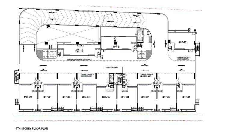 CT FoodNEX 7th Storey — D Unit floor plan
