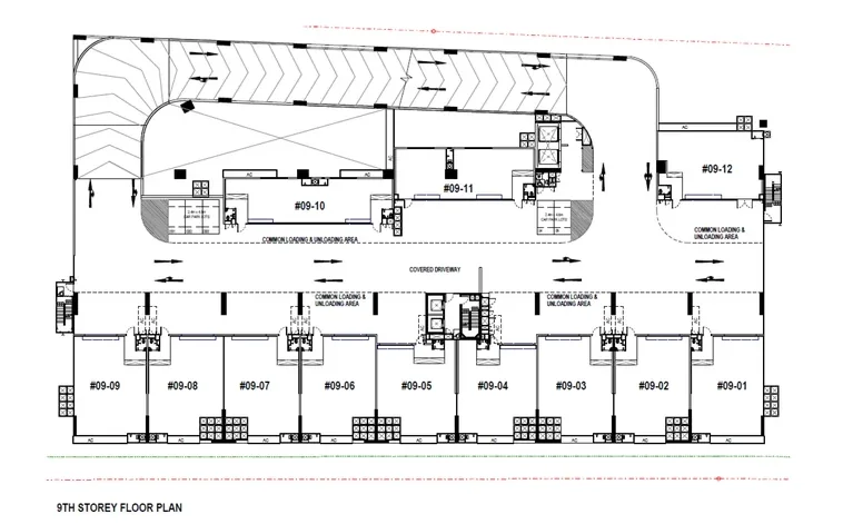 CT FoodNEX 9th Storey — D Unit floor plan